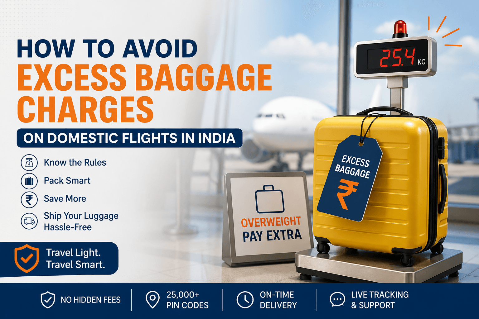How to Avoid Excess Baggage Charges on Domestic Flights in India